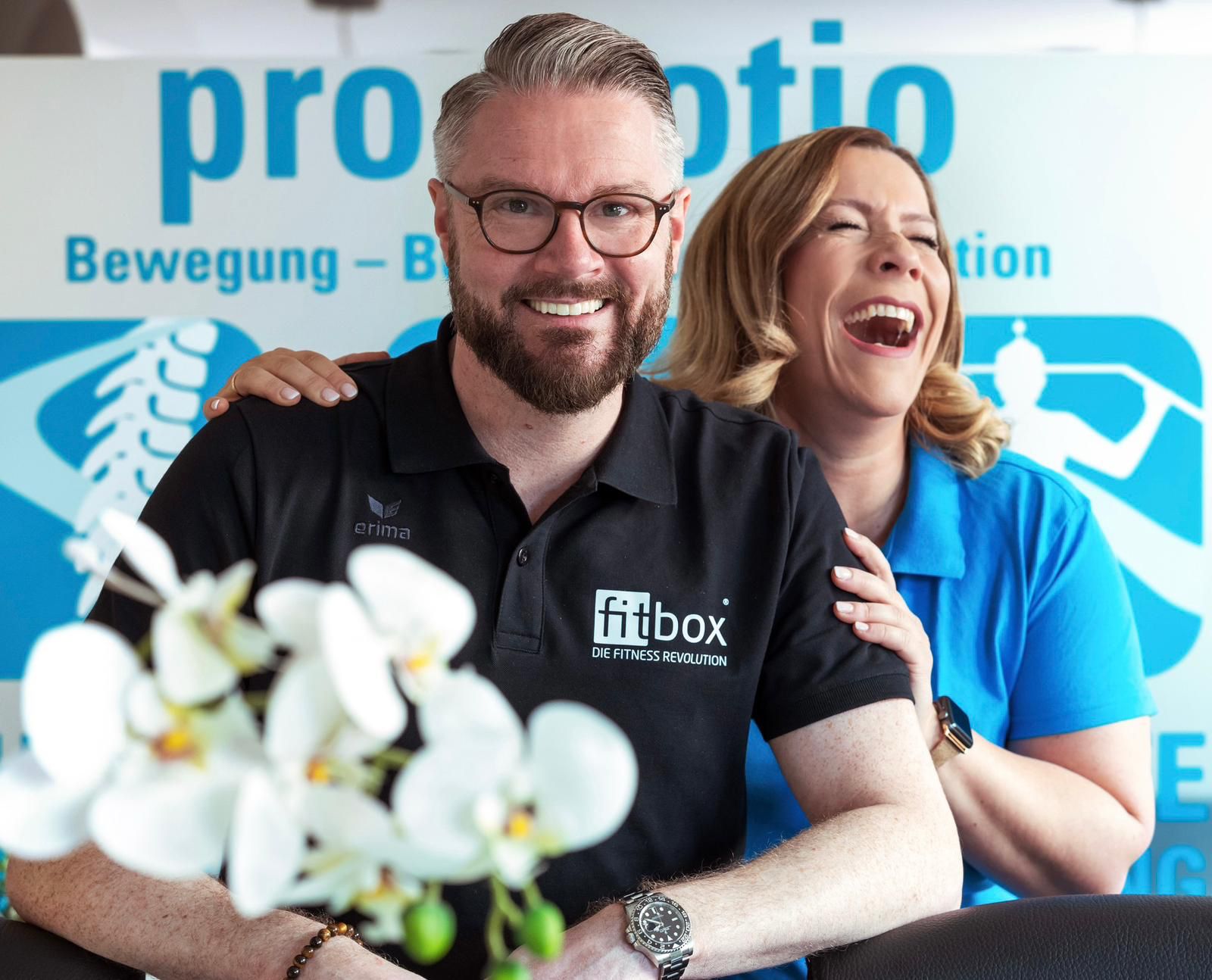 Christine und Ingo Schmidt - Inhaber Physiotherapie pro motio